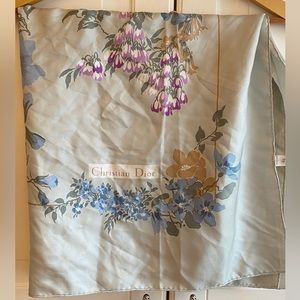 Christian Dior silk scarf